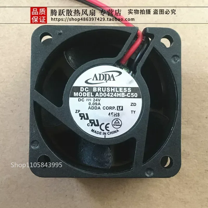 for ADDA 4020 4cm AD0424HB-C50 24V 0.09A Inverter Silent Cooling Fan