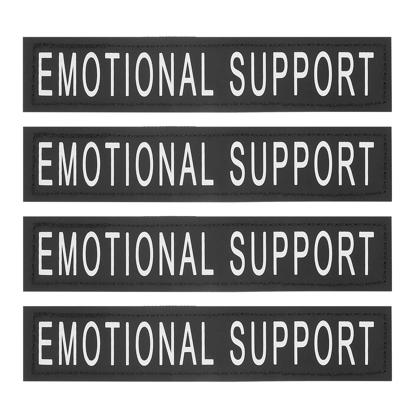 

2 Pairs Chest Harness Patches S Size Reflective Pet Dog Harness Patches Stickers Dog Vest Accessories Lightweight