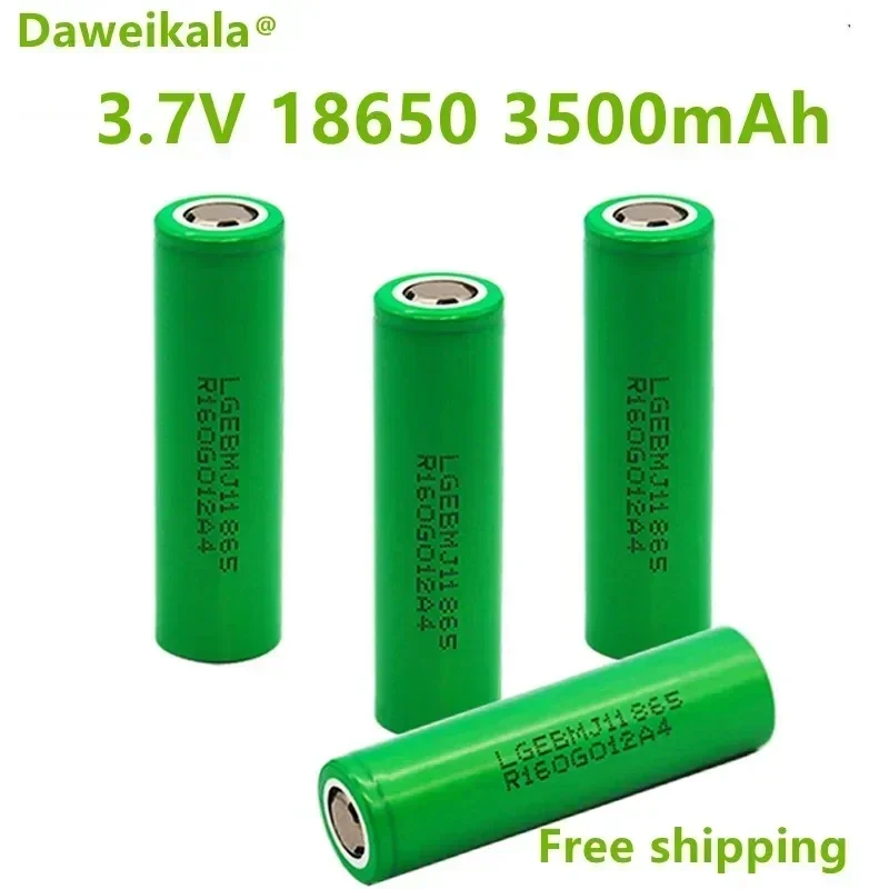 

18650 MJ1 3500mah 3.7V 18650 lithium battery flashlight electronic cigarette battery internal resistance: ＜ 12m Ω