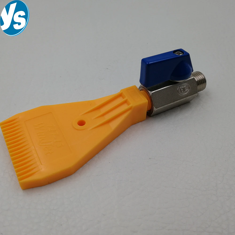 Flexible Water/Oil Coolant Pipe with Plastic Air Jet Nozzle – Various Styles of ABS Air Knife Nozzles for CNC Lathe