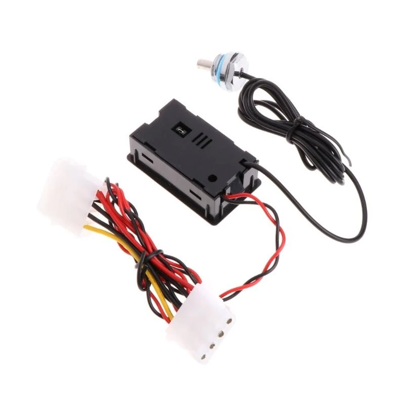 Water Cooling Thermometer Digital Display Computer Temperature Meter for Water