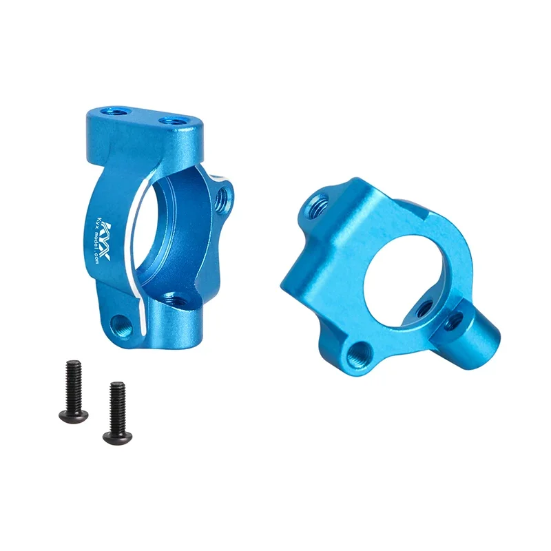 KYX Racing CNC Aluminum Front D Parts Caster Block Upgrades Parts Accessories for 1/10 RC Car Tamiya XV-02 RS PRO