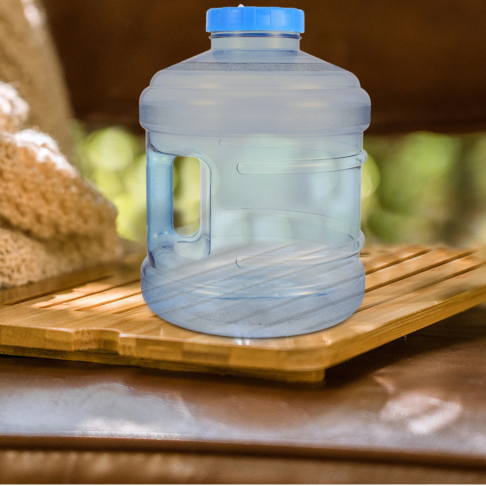 

11.3L Water Bucket for Camping Outdoor Travel Heavy Duty Leak Proof with Cover Home Water Storage Jug Portable Carrying Handle