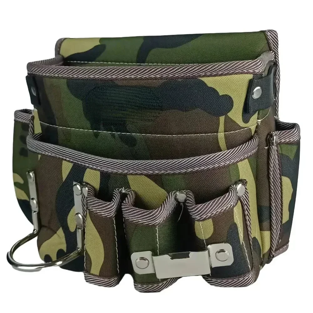 

Oxford Cloth Multi-functional Tools Bag Electrician Waist Pouch Belt Storage Organizer Holder Garden Tool Kits Waist Packs 2024