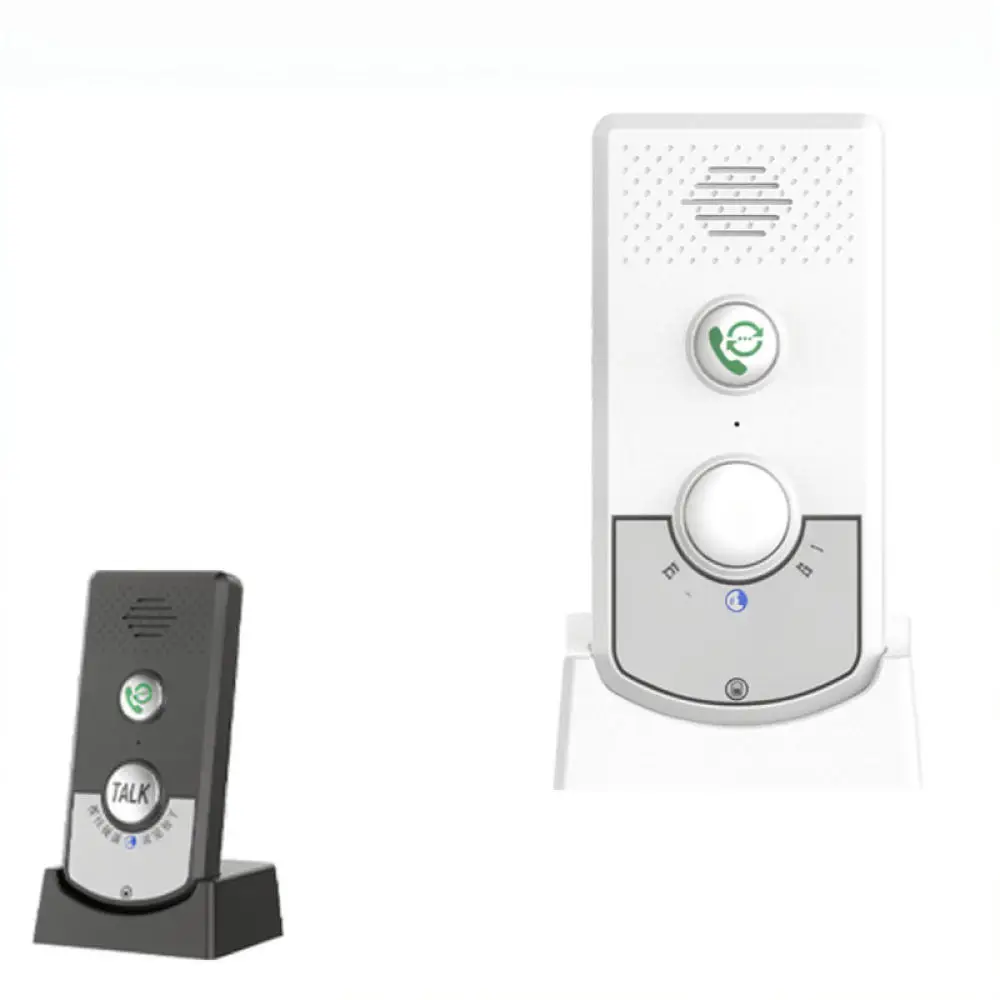Portable Two Way Audio Wireless Intercom Doorbell System For Office Home Nursing Elderly Communication Alert Tool