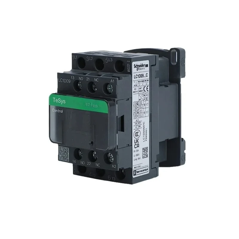 

3P Magnetic AC Contactor LC1D25 LC1D32 LC1D38 Black Shell Coil 24V-380V