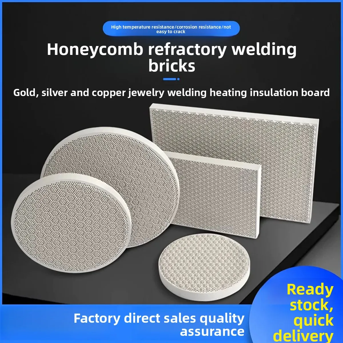 Honeycomb Soldering Fire Brick | Jewelry Making Heat Resistant Welding Board Goldsmith Tool