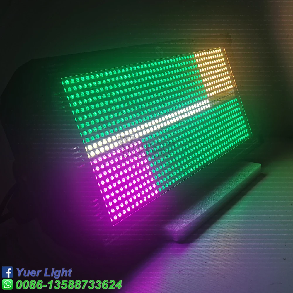 Martin Atomic Bar Stage Lighting LED 8 +8 Segment Strobe Light Horse Racing Wash Flash Marquee Light  Background Dyeing Lights