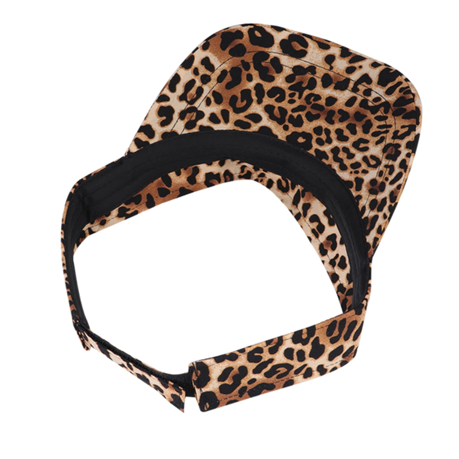 

1Pcs Summer Sun-Shade Cap Adjustable Leopard Pattern Fashionable Baseball Cap Outdoor Sports Hiking Vacation Uv Protection