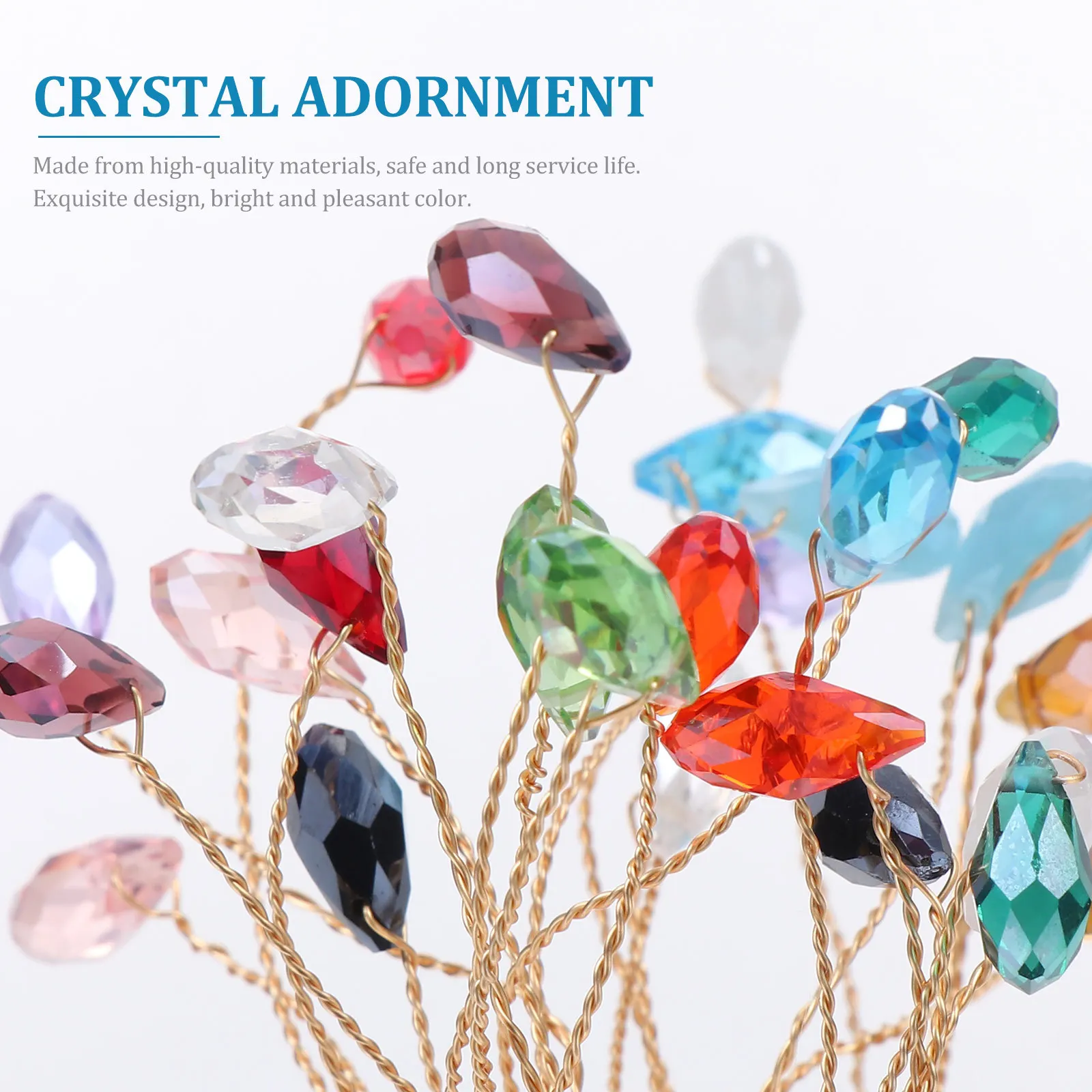 

1Pcs Crystal Luck Fruit Apple Decorative Base Stylish Home Decor Ornament Desktop Art Craft Crystal Adornment Desktop Ornament
