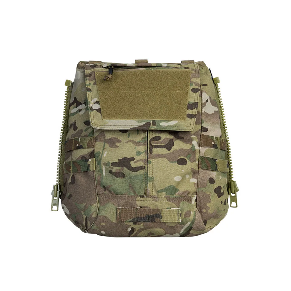 

Large Capacity Tactical Vest with Zipper, Small Backpack, Multi-functional Molle, Camo JPC2.0, CPC AVS Equipment, Rear Sub Bag