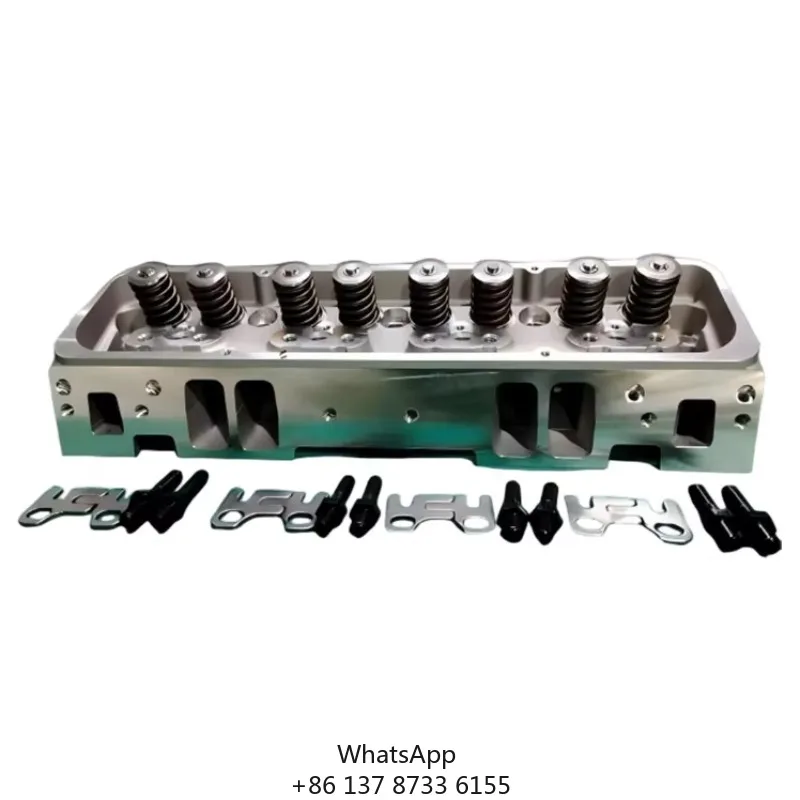 

Complete Aluminum Cylinder Heads With Guide Plate Bolts SBC 350 GM350 Engine Parts For Chevy 350 5.7L V8 Small Block