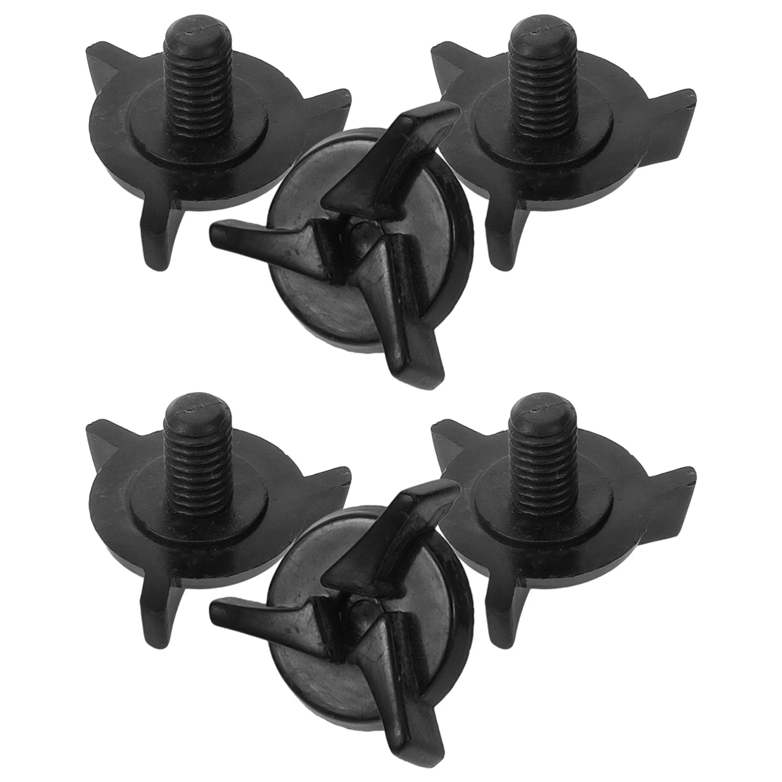 

6Pcs Motorcycle Replacement Screws Strong Plastic Visor Fasteners Compatible with Multiple Brands Repair Tools