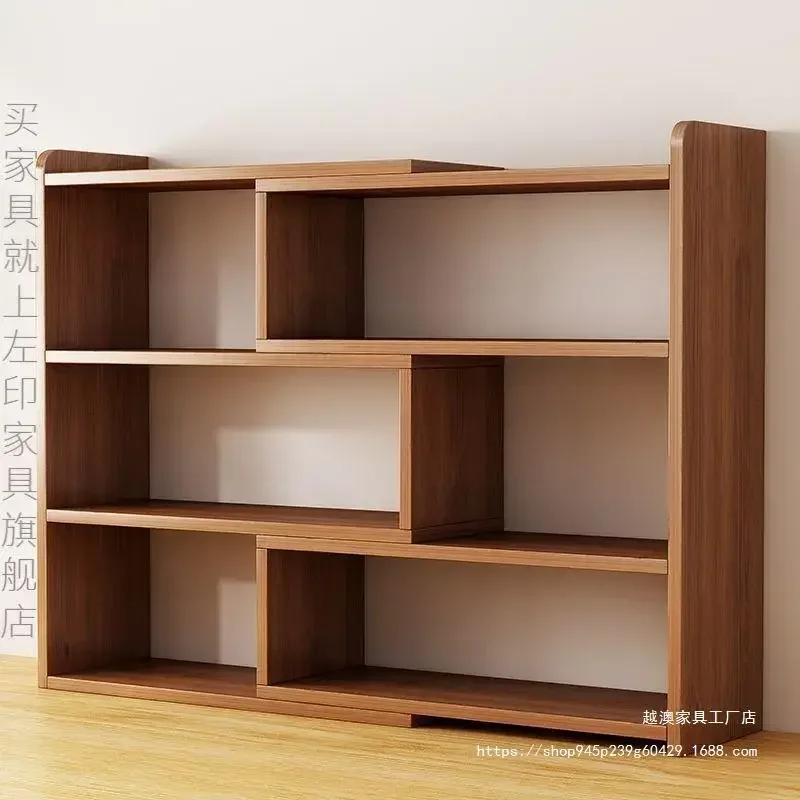 

Simple Bookshelf Desktop Shelf Student Desk Multi-layer Cabinet Storage Rack Desktop Locker Household Small Bookcase