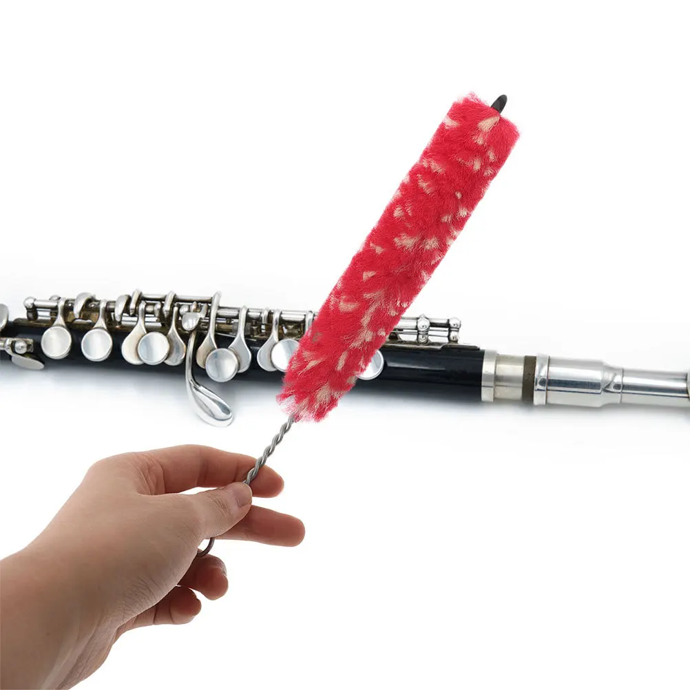 2 шт., набор щеток для чистки кларнета, мягкая щетина, очиститель шеи для деревянных духовых инструментов, набор для ухода за флейтой, щетка для чистки флейты