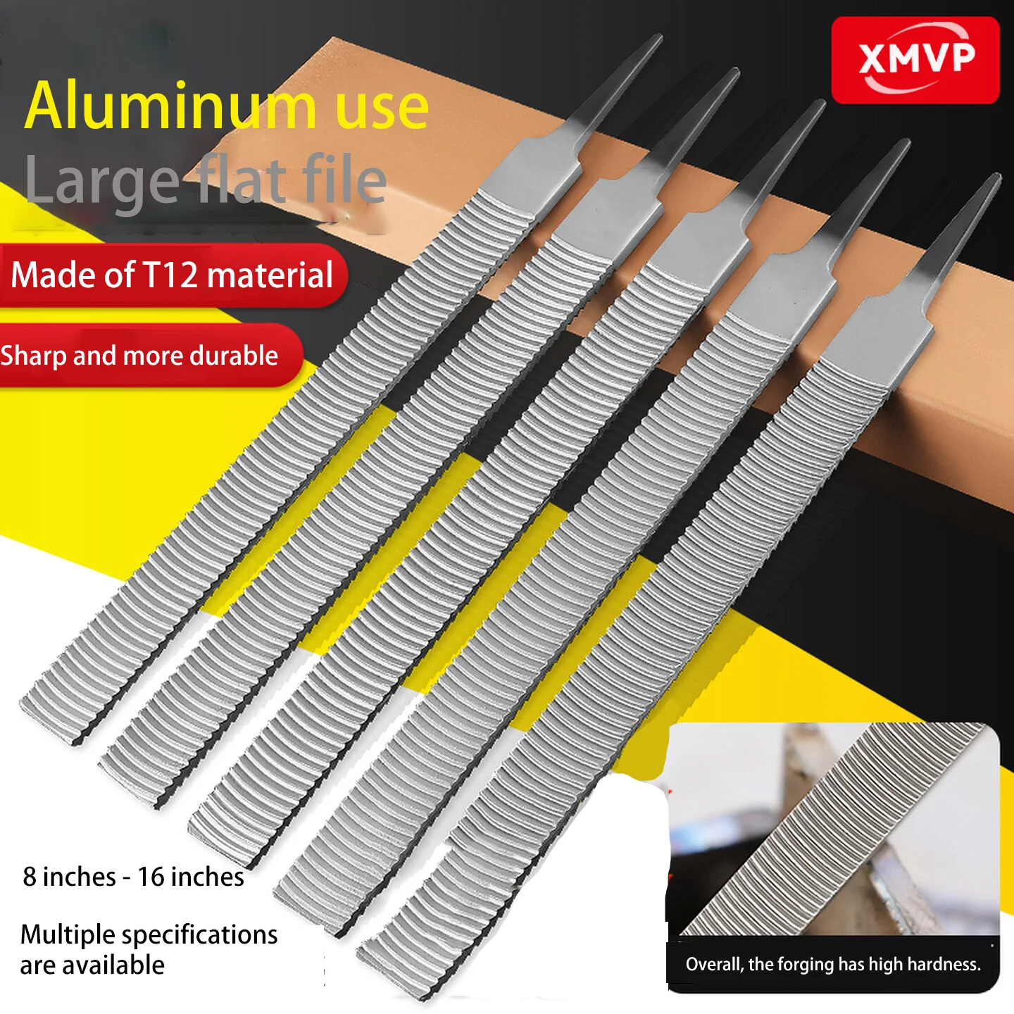 Aluminum plate file - High carbon steel woodworking aluminum alloy special-purpose grinding tool for aluminum materials plastic
