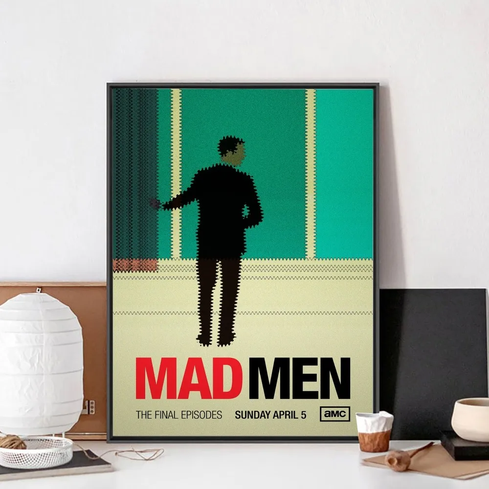 Mad Men Movie Poster DIY Poster Kraft Paper Vintage Poster Wall Art Painting Study Stickers Big Szie Wall Painting