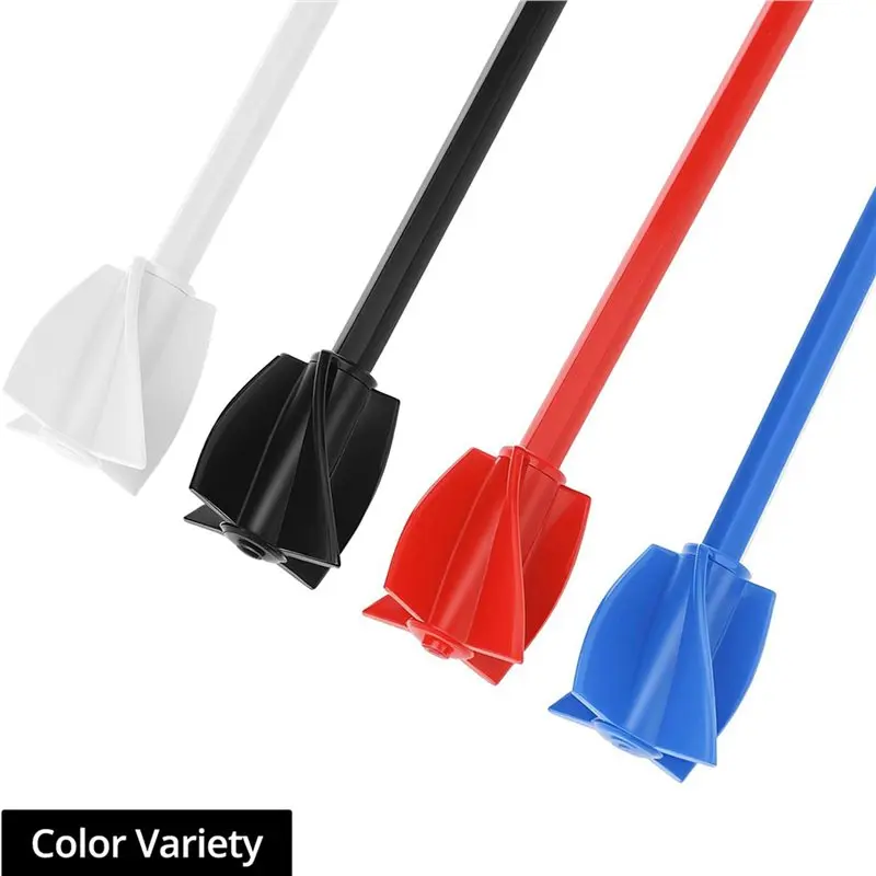 ABAH-Насадка для эпоксидного смесителя для дрели, набор из 120 предметов — спиральные лопасти, насадка для мешалки для краски, 6,5 дюйма