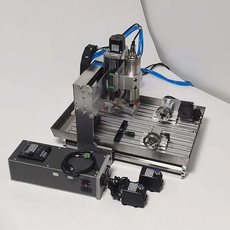 Ly novo 5080 3/4/5 eixos máquina de gravura cnc roteador gravura perfuração e fresadora 220v 110v