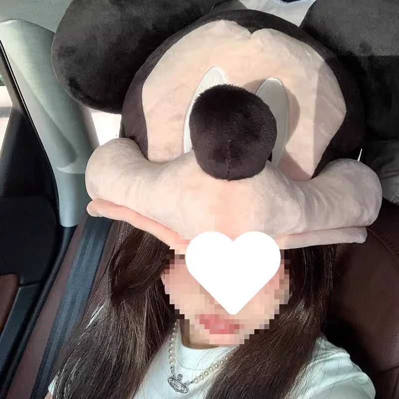 

Disney autumn and winter thickened warm hat cute cartoon travel couple couple big headband ear protection hat