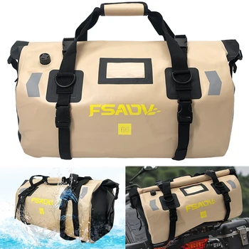 오토바이 방수 테일 백 뒷좌석 가방, 오토바이 스쿠터 스포츠 수하물 여행 뒷좌석 가방 팩, 3 가지 색상, 40L, 66L