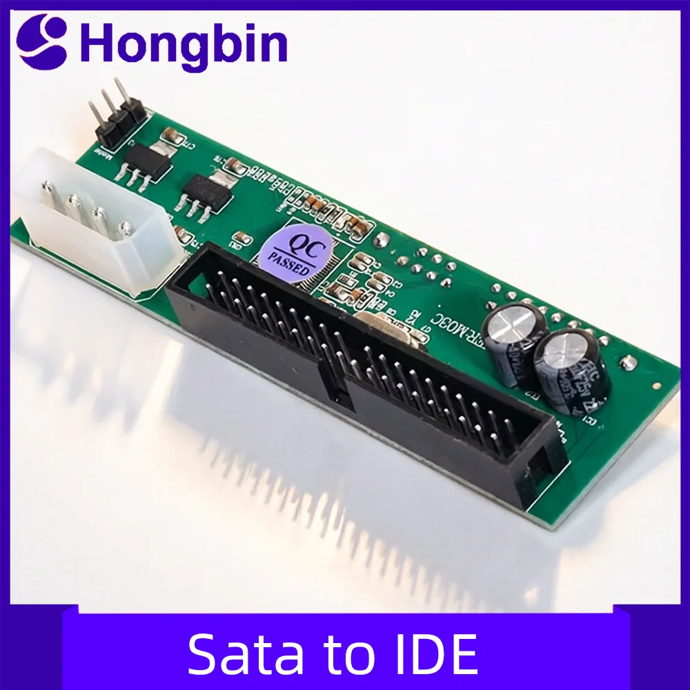 Sata to IDE Adapter Converter 2.5 Sata Female to 3.5 inch IDE Male 40 pin port 1.5Gbs Support ATA 133 100 HDD CD DVD Serial