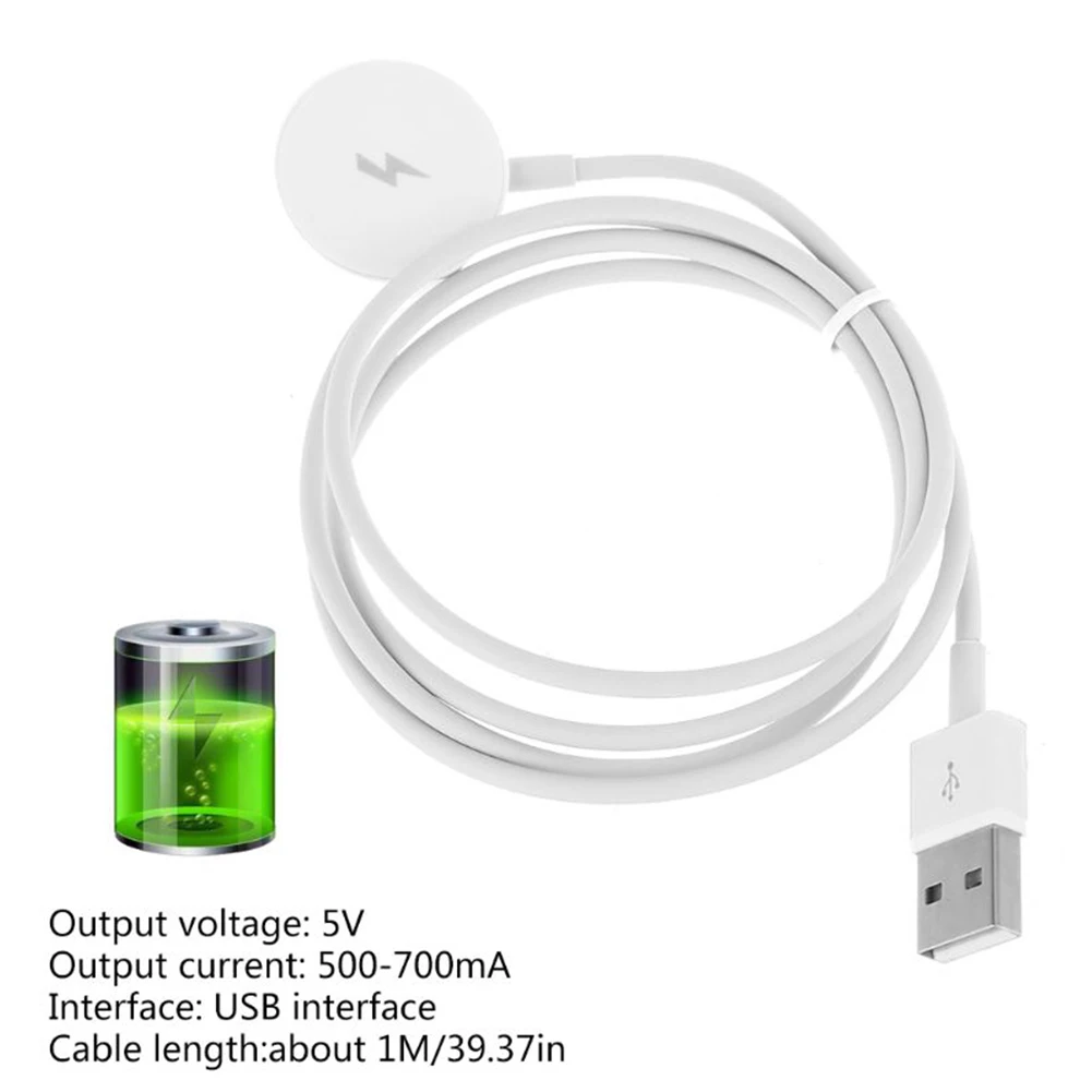 

Зарядная док-станция-подставка для часов Fossil Gen 1/2/3, USB-кабель для зарядки, база-держатель