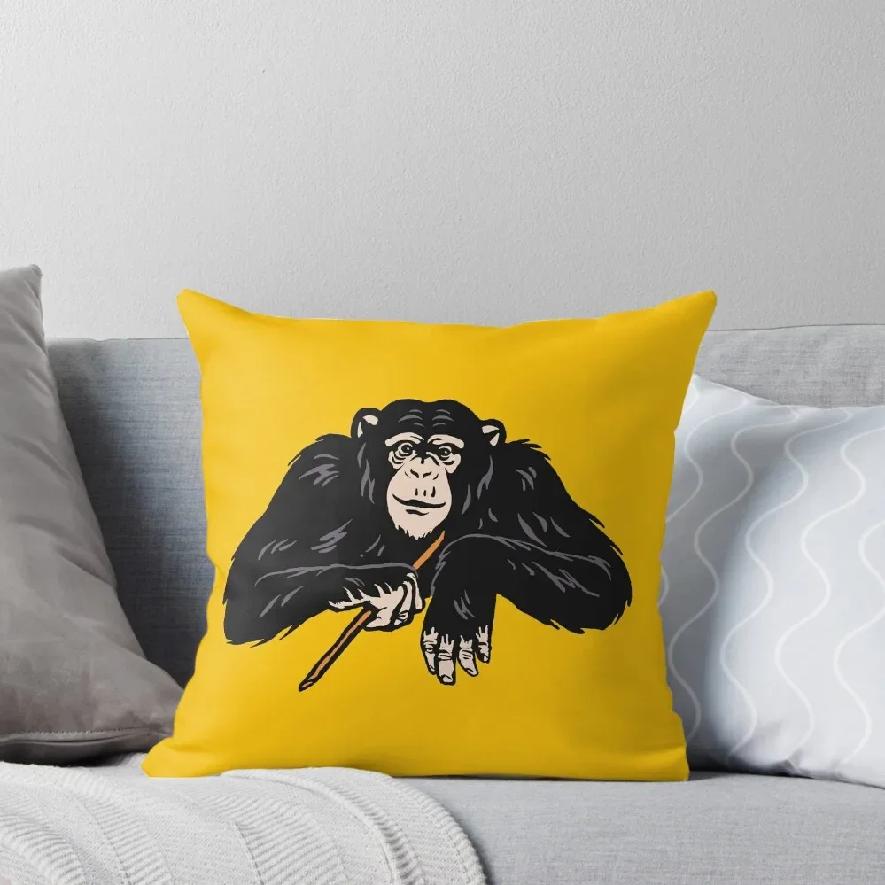 Ape Behaviour & Ecology Group Throw Pillow christmas supplies luxury decor pillow