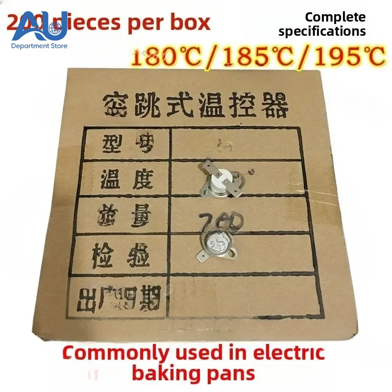 Electric Pancake Maker Thermostat Switch 180/185/195 Degree Snap Action Temperature Control