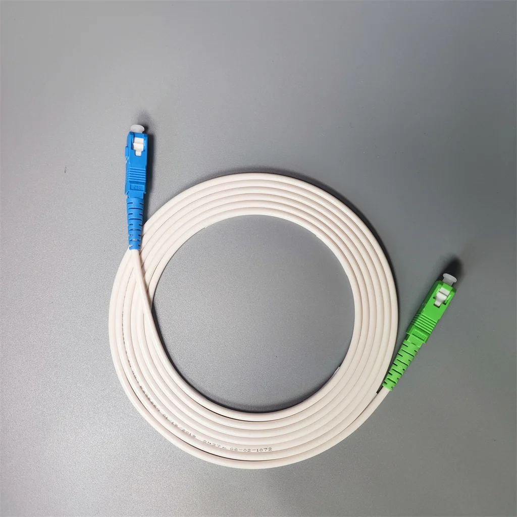 2M Fiber Optics Cable Single Mode G657A2 SC/APC-SC/UPC Indoor Opitcal Fiber cable FTTH LSZH Fibra Optica Extension Cord