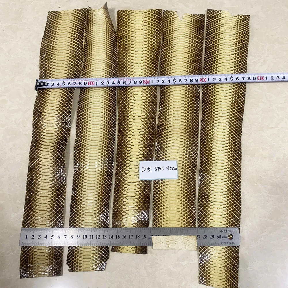 Leather Snake Skin for Phone Case and Belt DIY,Handmade Watch Strap Making Materials, Color Series, Special Offer