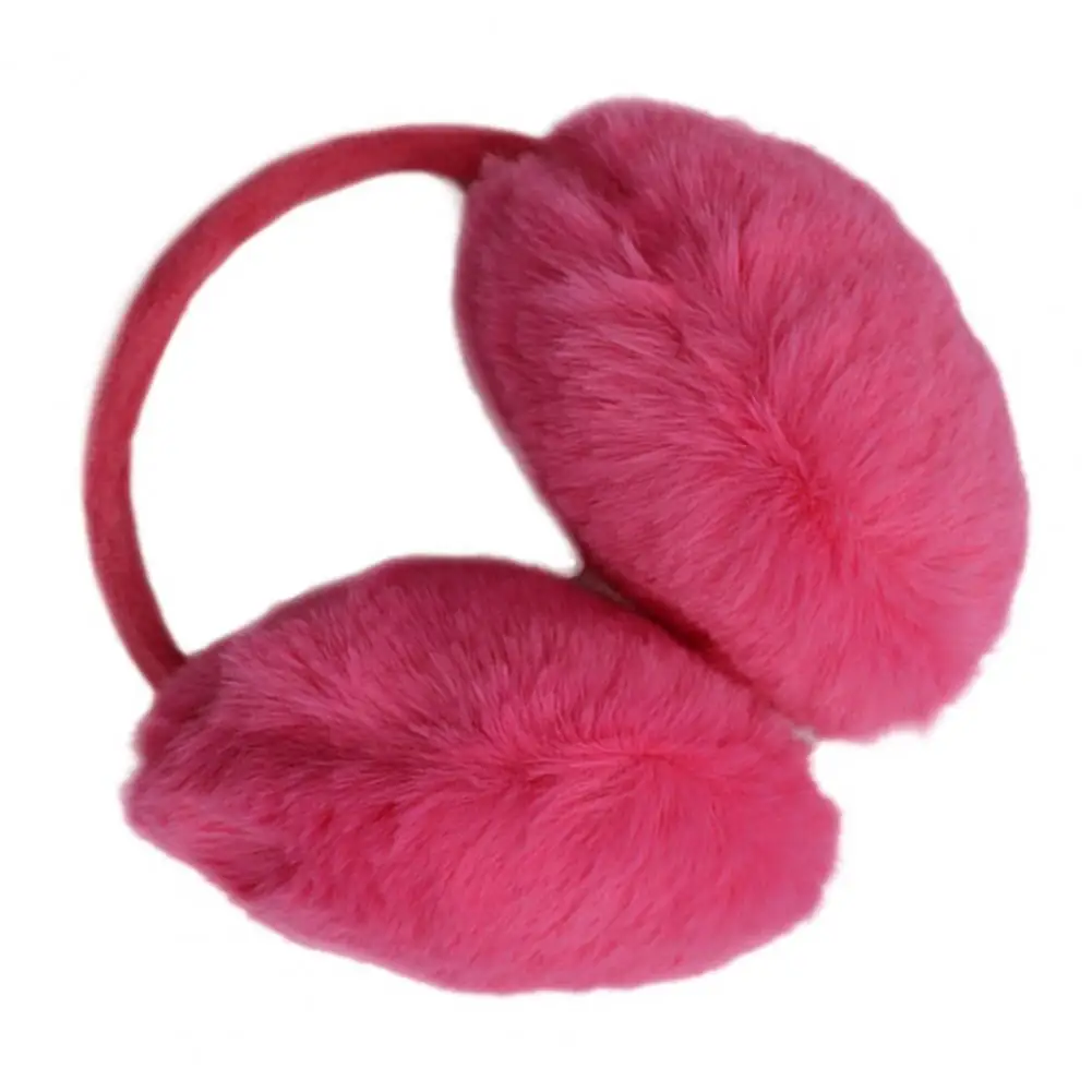 Plush Ear Warmer Winter Warm Earmuffs for Women Men Ear Pad Ear Warmers Earmuffs Solid Headband Ear Cover Kids Ear Muffs