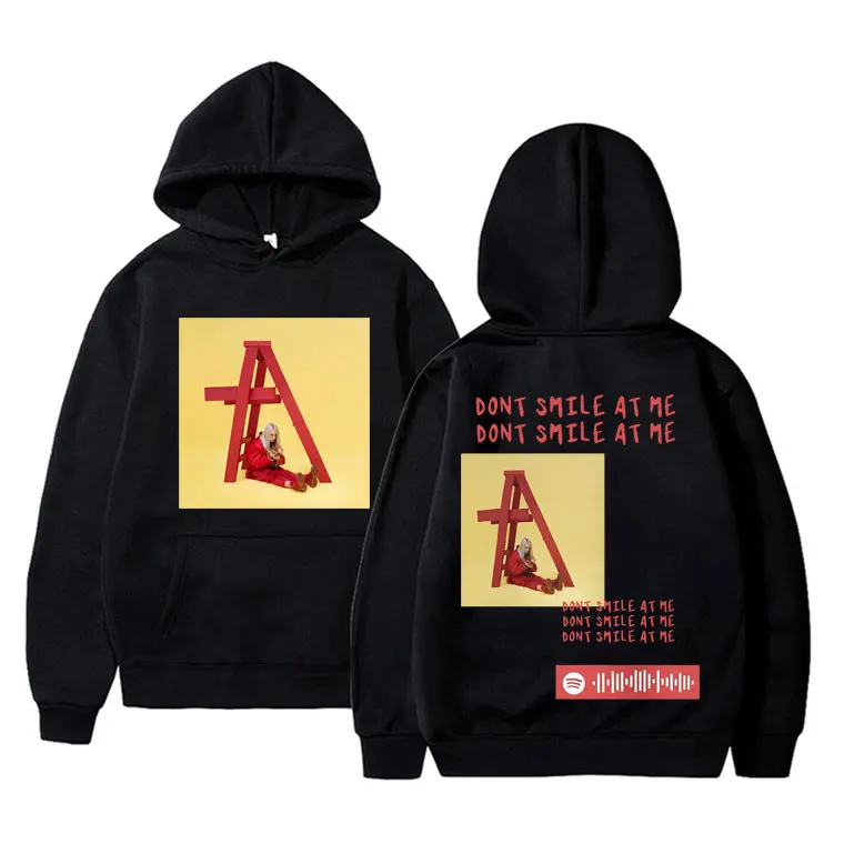 

Dont Smile At Me Music Album Graphic Hoodie Male Vintage Oversized Pullover Unisex Streetwear Men Women Hip Hop Fashion Hoodies