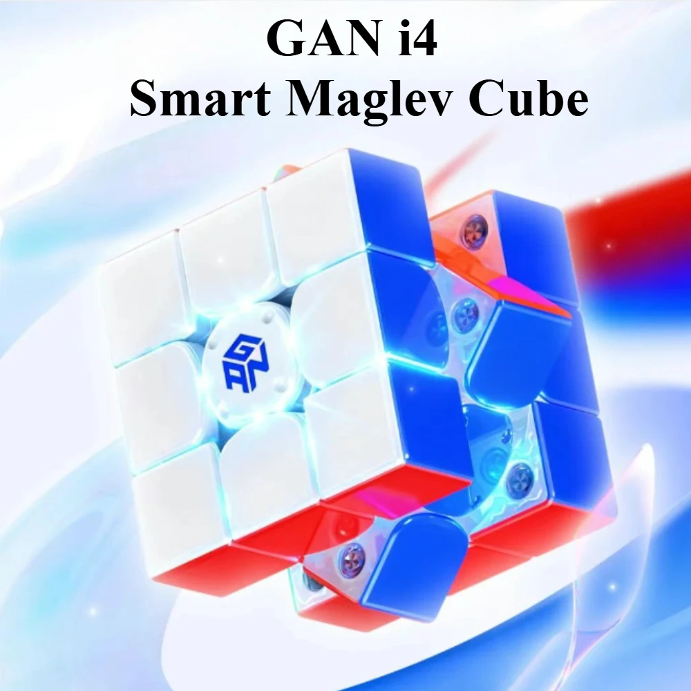 GAN i4 3x3 Smart Cube Maglev magnetische magische kubus Professioneel GANCUBE Snelheidspuzzelspeelgoed