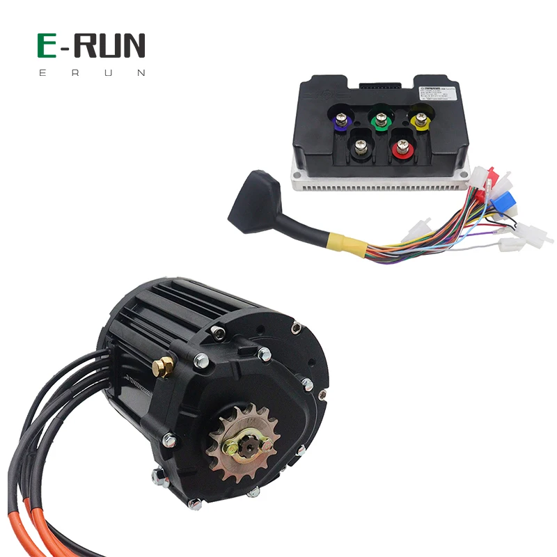 Nuovo motore QS 138 4000W V3 Mid Drive con Controller Fardriver BLDC 72V ND72680 per ATV