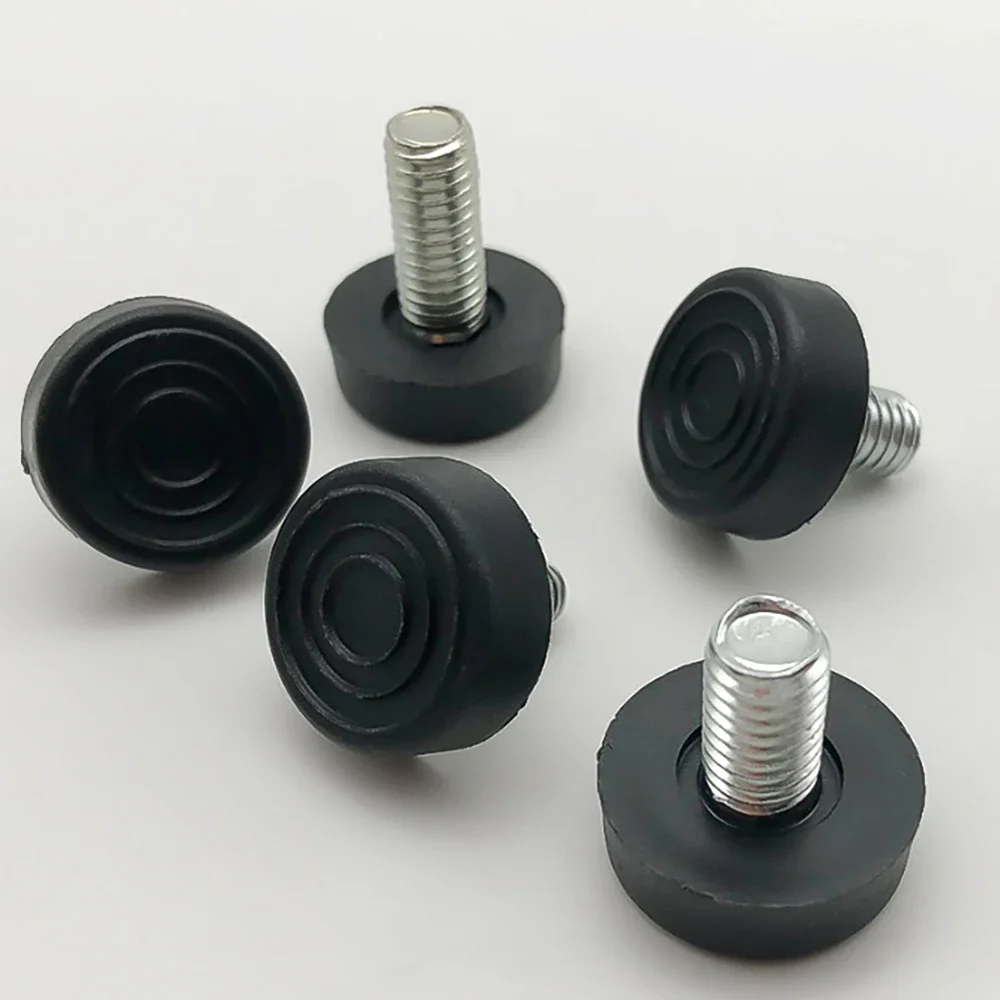 

4-30 шт. Противоскользящие регулируемые опоры для мебели (для диванов) M6 M8 с винтовым штоком, амортизирующие, защитные