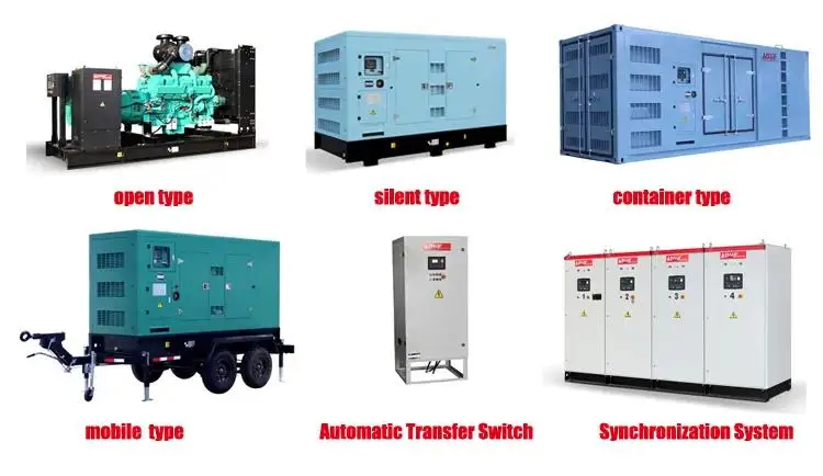 Factory price silent    generator 20kw 30kw 50kw machine with brand engine