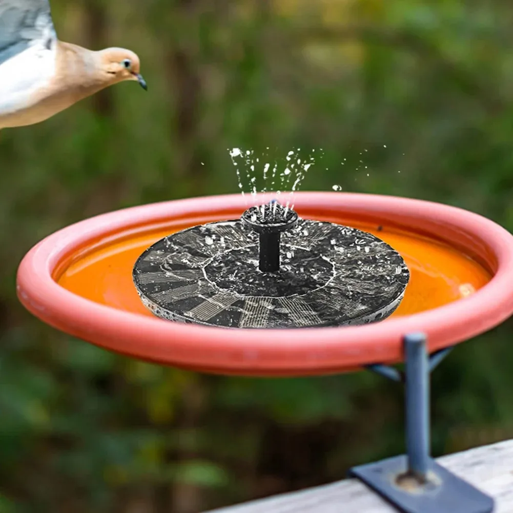 13/16/18cm Floating Solar Fountain Pumps with 8 Nozzles: Beautify Garden Pools, Ponds, Bird Baths. Outdoor