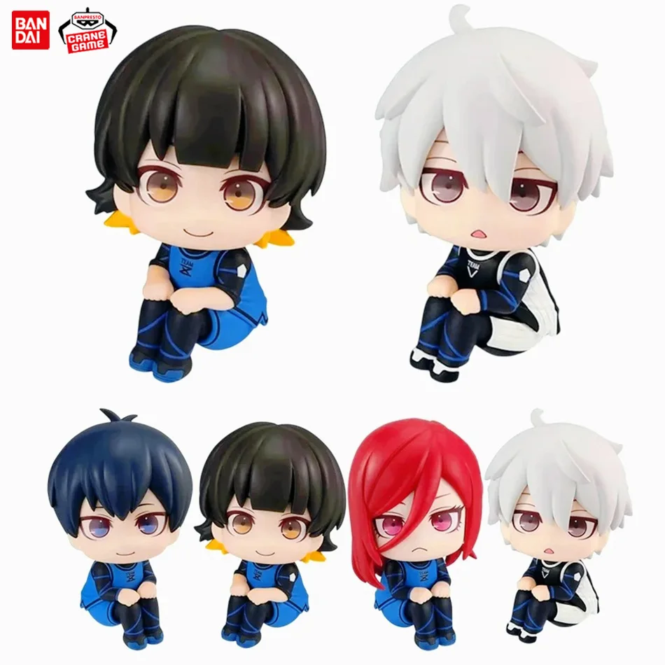 BLUE LOCK Actionfiguren Isagi Yoichi Bachira Meguru Anime-Figur Q-Version Sammelfigur Modell Kinderspielzeug Puppe Geschenke