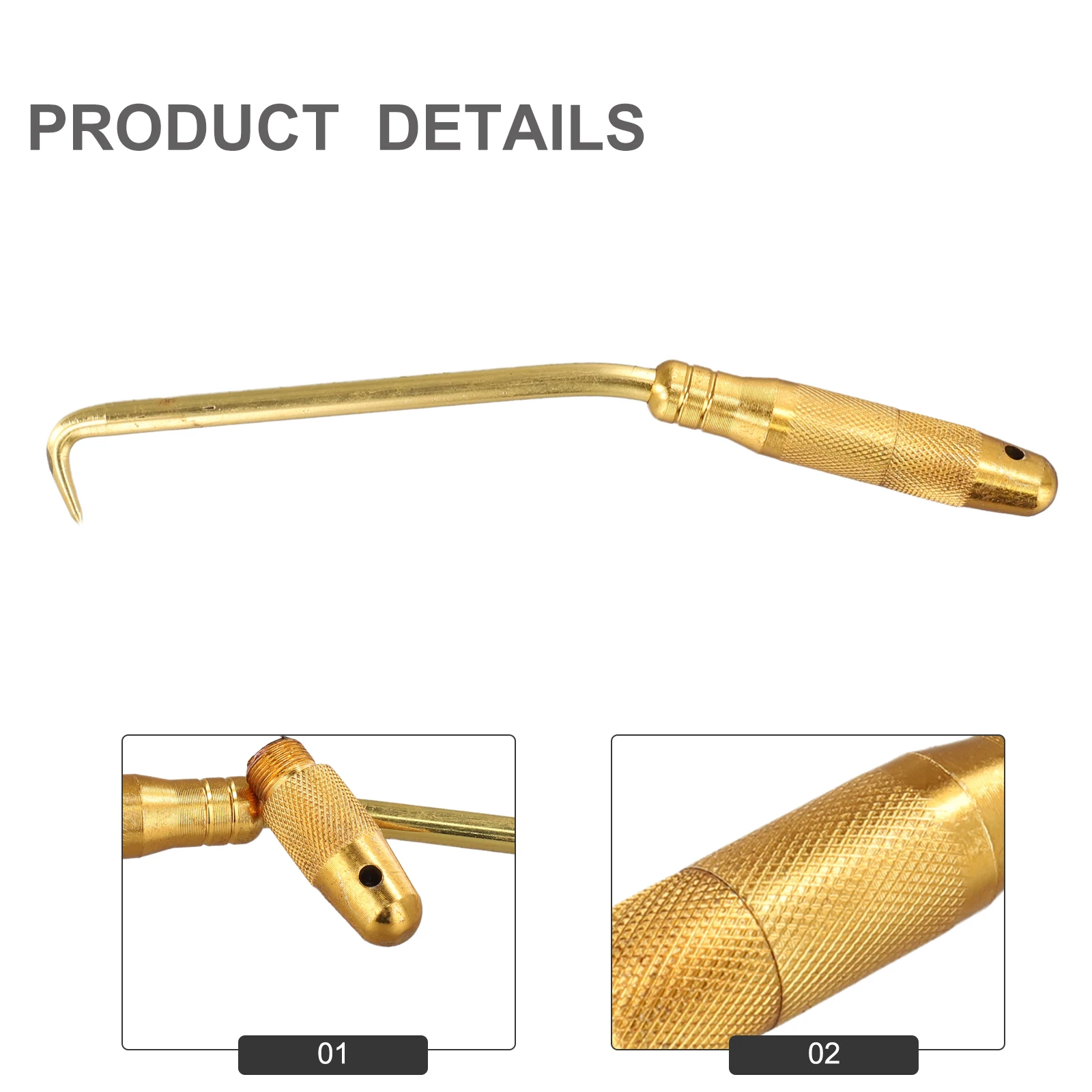 

Semi - Automatic Rebar Tie Hook Construction Threaded Pile Core Steel Bar Binding Hooks Rotation Rebar Tie Wire Twister