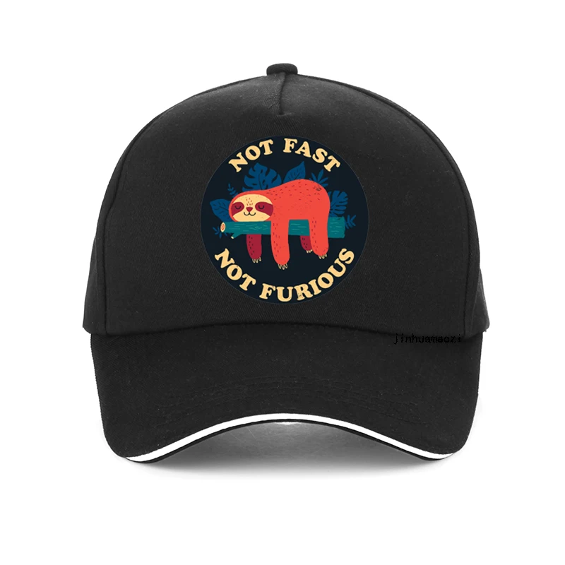 

Not Fast Not Furious Cartoons Printing Men Baseball cap Summer Breathable Brand Trucker hat Unisex Snapback Hats Gorras