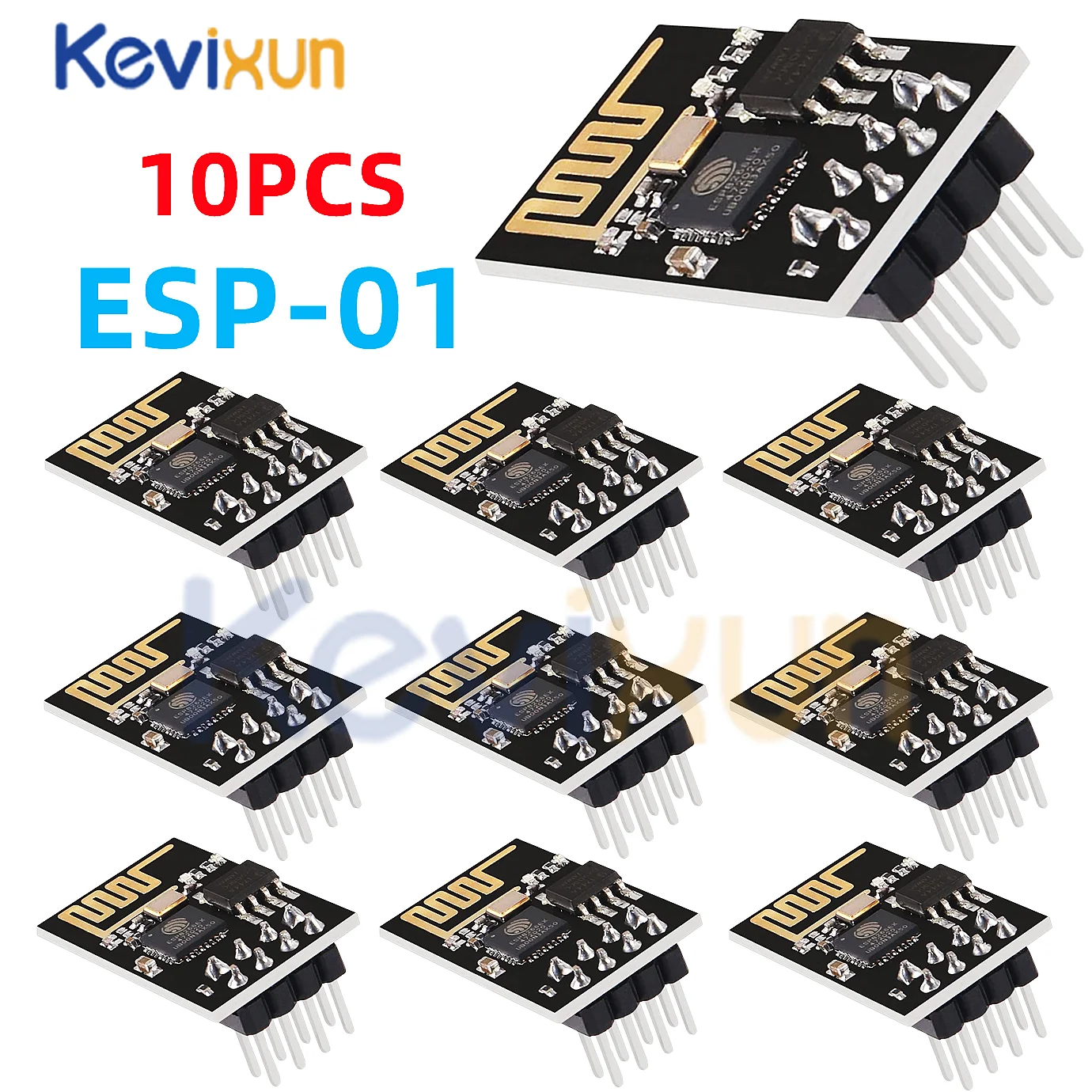 5/10pcs ESP01/ ESP-01S Programmer Adapter Serial  High Speed ESP8266 CH340G USB To ESP8266 Serial Wireless Wifi Developent Board