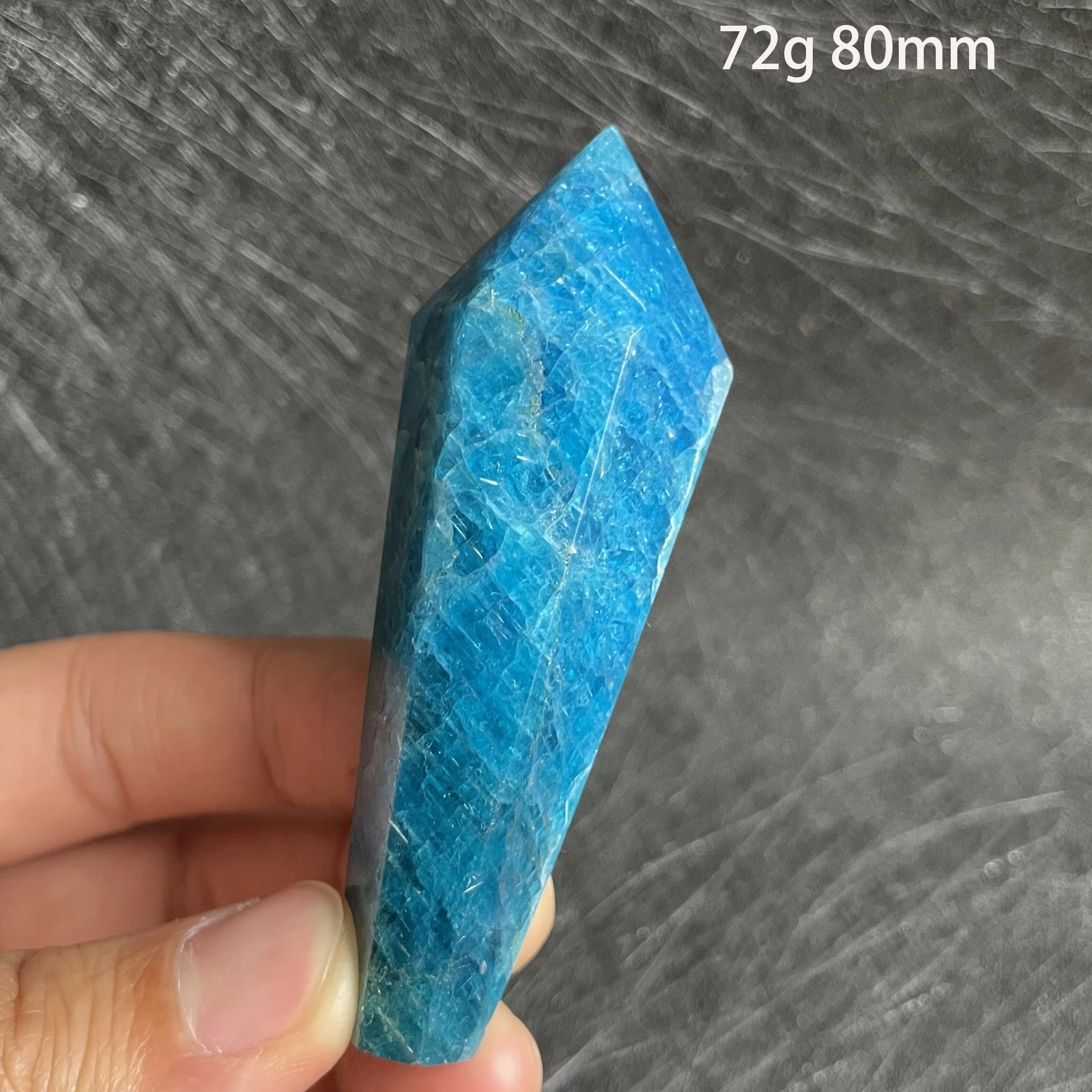 Natural Stone Apatite Crystal Tower Home Decoration Rock Quartz Wand Point Polished Obelisk Healing Gift