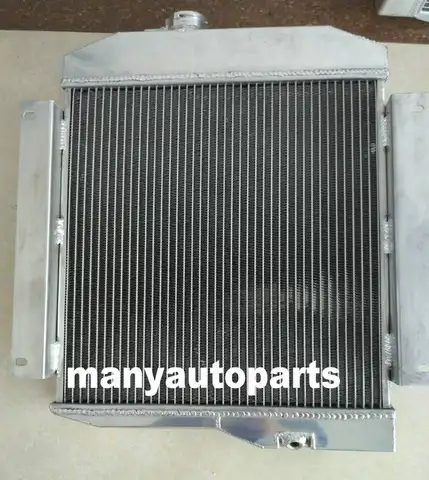 Aluminum Radiator For 1955 Jeep Willys /1959-1971 Jeep CJ3 CJ5 CJ6 2.2/3.7 MT