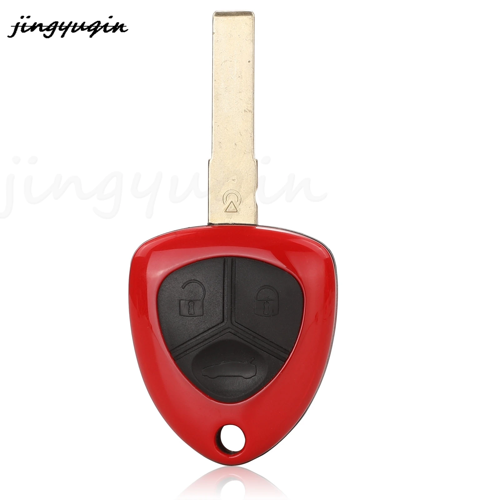 jingyuqin 3 Button Remote Smart Car Key 434MHZ Complete Key For Ferrari 458 Italia California 599 GTB Fiorano FF ID48 Chip