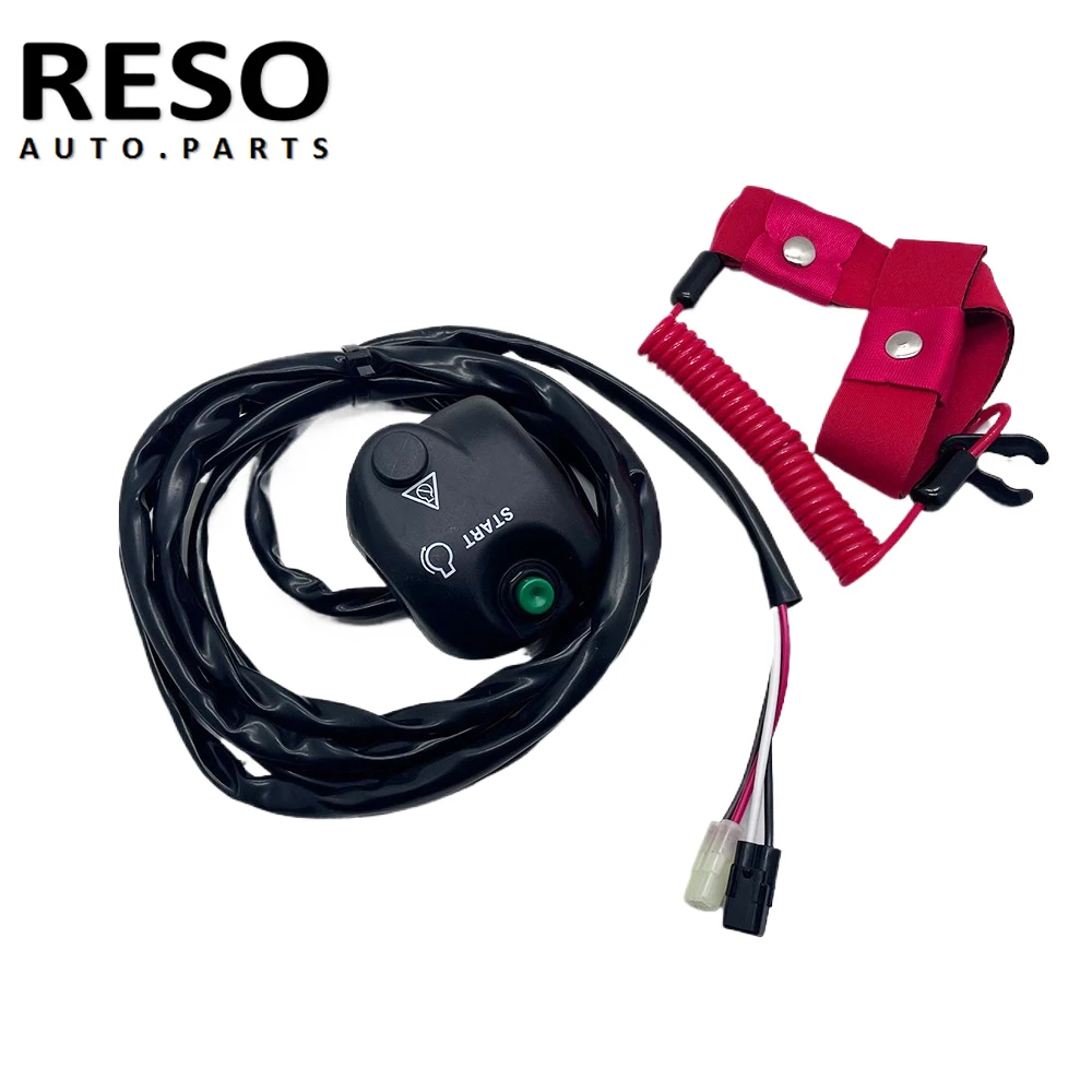 

GA7-68310-01-00 EW2-68310-04-00 Replaces Fit For New Yamaha GA7-68310-01-00 WaveRunner Handlebar Start Stop Switch Box & Lanyard