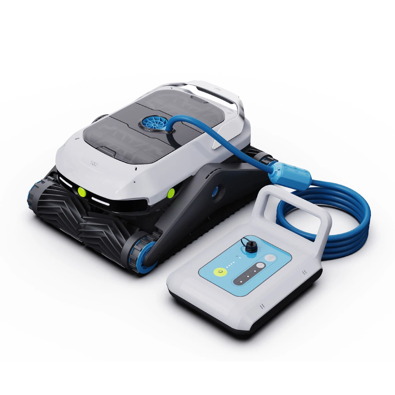 2024 Automatic Pool Vacuum Cleaning Robot Intelligent Wireless Pool Robot Cleaner For Swimming Fish pool