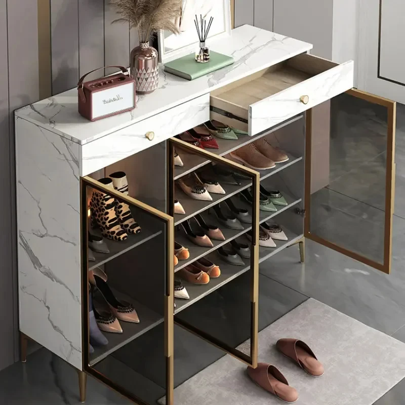 

Light Luxury Home Doorway Simple Modern Commercial Storage Cabinet Beauty Salon Entrance Cabinet