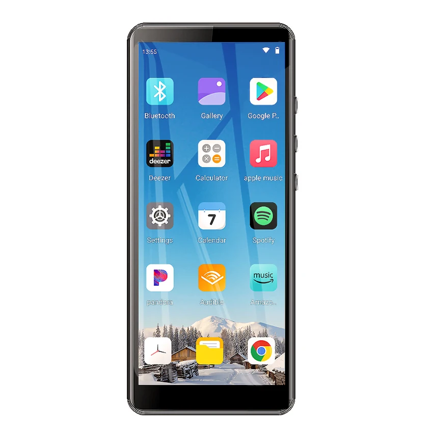 3.99 Inch MP4 MP3 Player Bluetooth 5.0 Android 13.0 MP3 Music Player WiFi,FM radio,eBooks,Spotify,MP4 Player Touch Scree