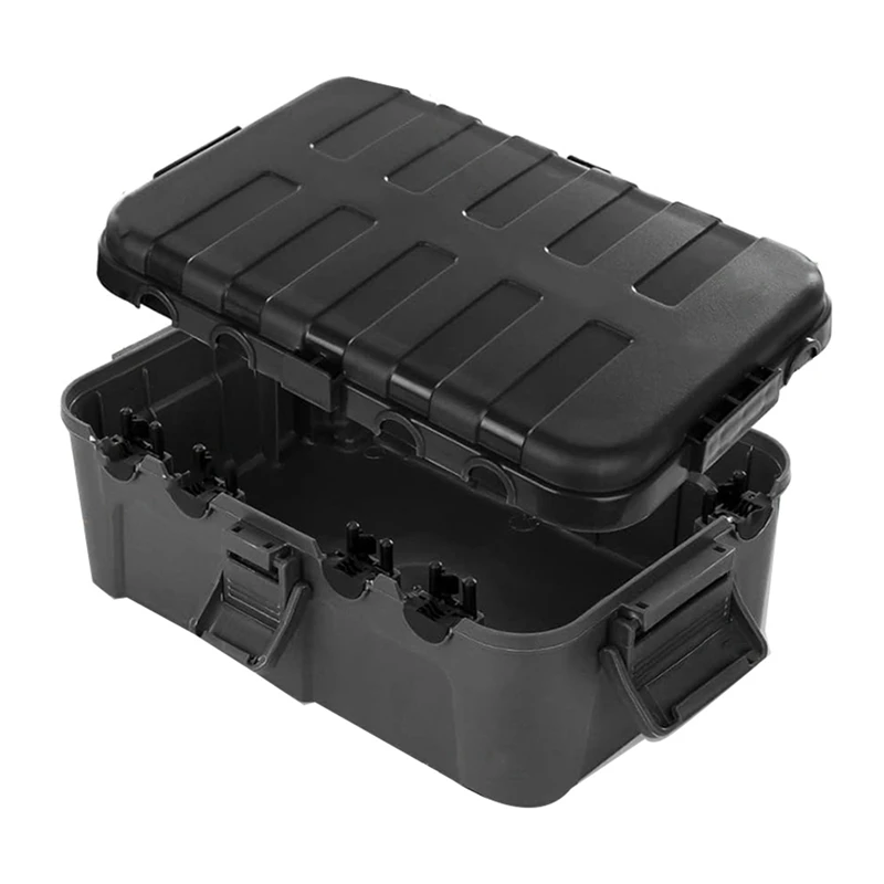 1 PCS Outdoor Electrical Box Waterproof Extension Cord Cover Black Plastic Protect Outlet, Plug, Socket, Power Strip